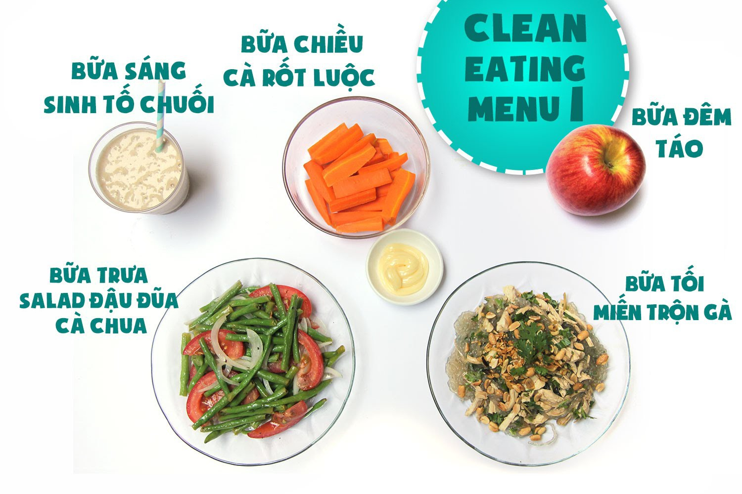 Thực đơn Eat Clean từ Food Blogger Hương Chóe 1